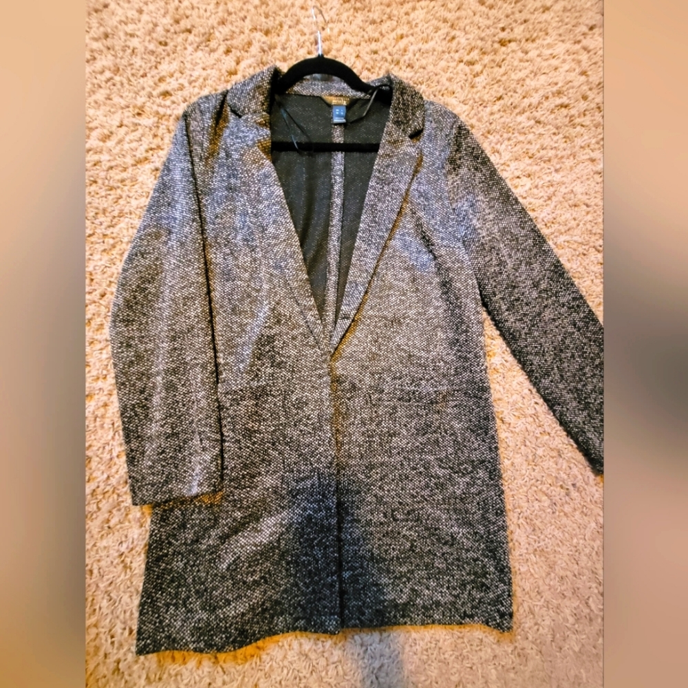 Black peppered Blazer/Jacket